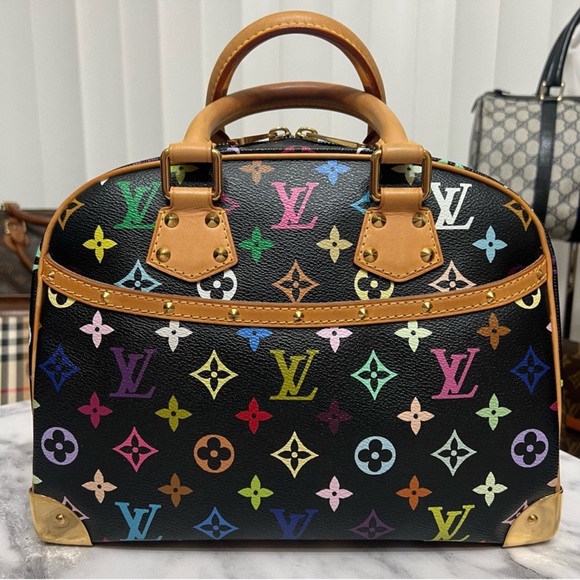 Louis Vuitton Handbags - Louis Vuitton | Murakami Trouville Multicolor Hand Bag Black